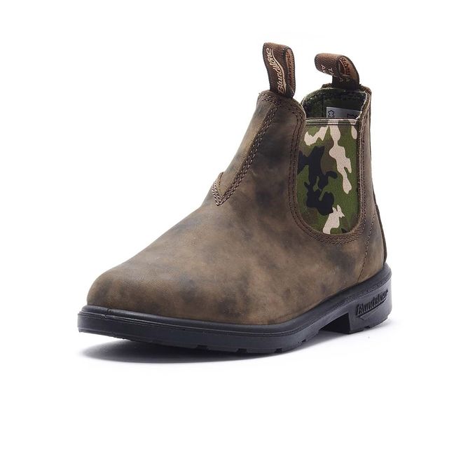 EL SIDE BOOT RUSTIC Kid Brown camouflage