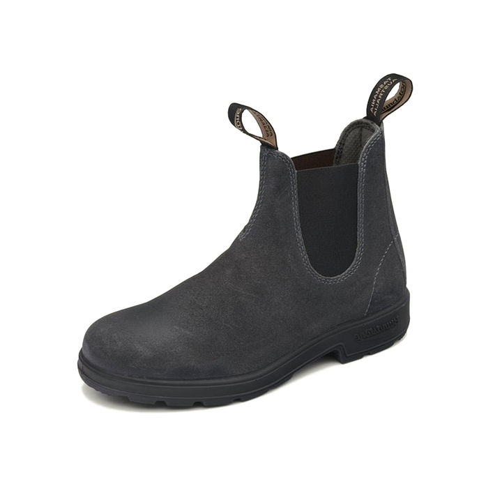 EL SIDE BOOTS WAXED SUEDE Unisex Steelgry