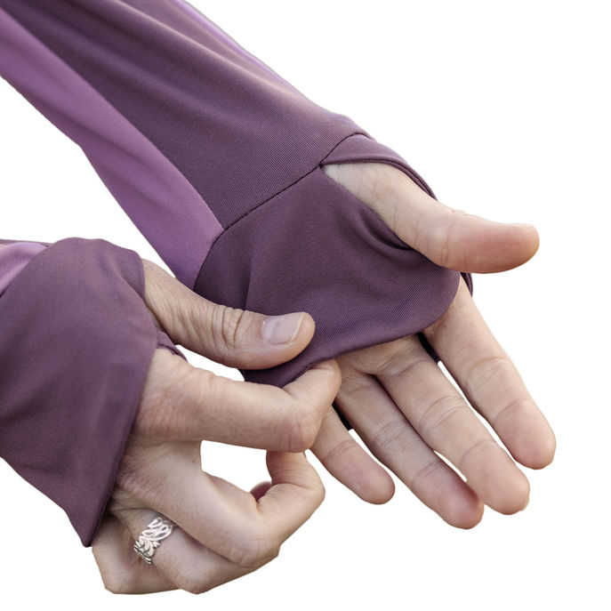 ELIANA HYBRID JACKET Woman Grape Taste