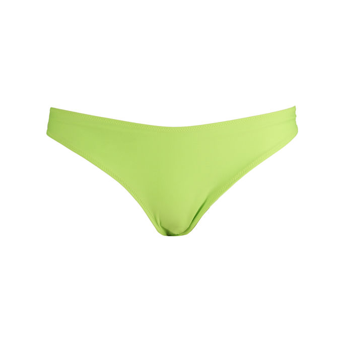 ELISE HIGH HIP BRIEFS Woman Fluo Green 