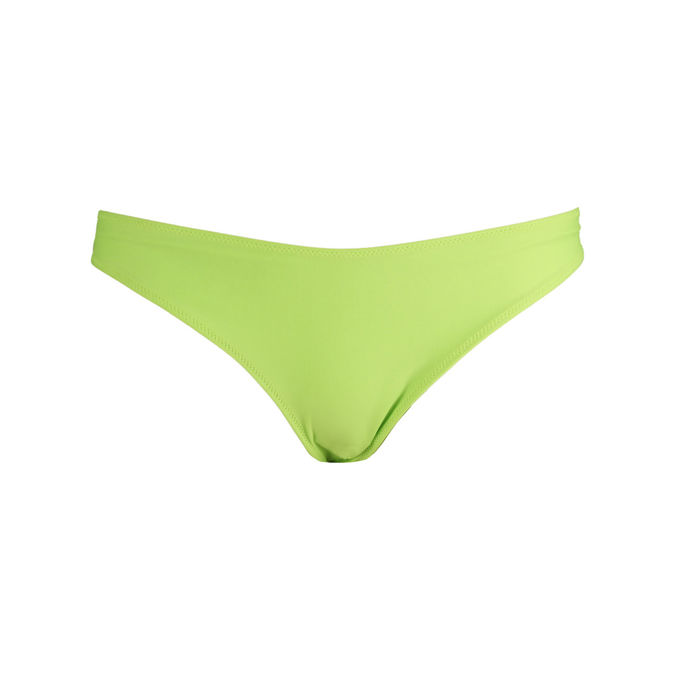 ELISE HIGH HIP BRIEFS Woman Fluo Green 