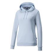 EMBROIDERY SWEATSHIRT WITH HOOD AND KANGAROO POCKET Woman Arctic Ice EMBROIDERY SWEATSHIRT WITH HOOD AND KANGAROO POCKET Woman Arctic Ice