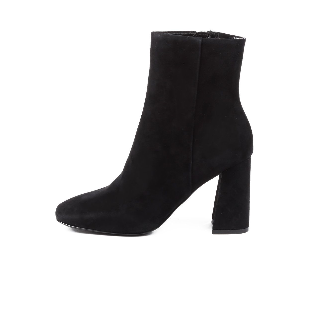 STEVE MADDEN EMBRY SUEDE ANKLE BOOTS Woman Black suede Mascheroni Store