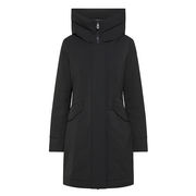 WOOLRICH MILITARY PARKA FR Woman Black | Mascheroni Moda