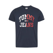 ENTRY COLLEGIATE CREWNECK T-SHIRT Man Twilight Navy ENTRY COLLEGIATE CREWNECK T-SHIRT Man Twilight Navy