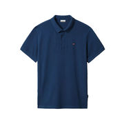 NAPAPIJRI ELBAS POLO Man Marine Blue | Mascheroni Store