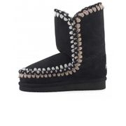 ESKIMO 24 3D OVERSTITCHING Woman Black ESKIMO 24 3D OVERSTITCHING Woman Black