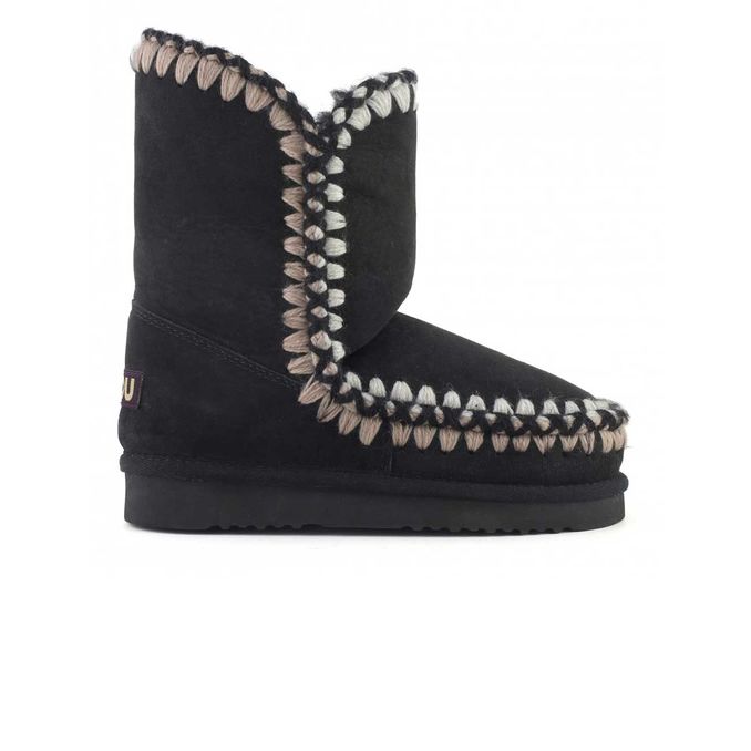 ESKIMO 24 3D OVERSTITCHING Woman Black