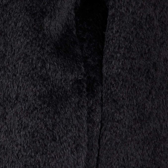 MAX MARA STUDIO ESOPO BRUSHED COAT Woman Black | Mascheroni Store