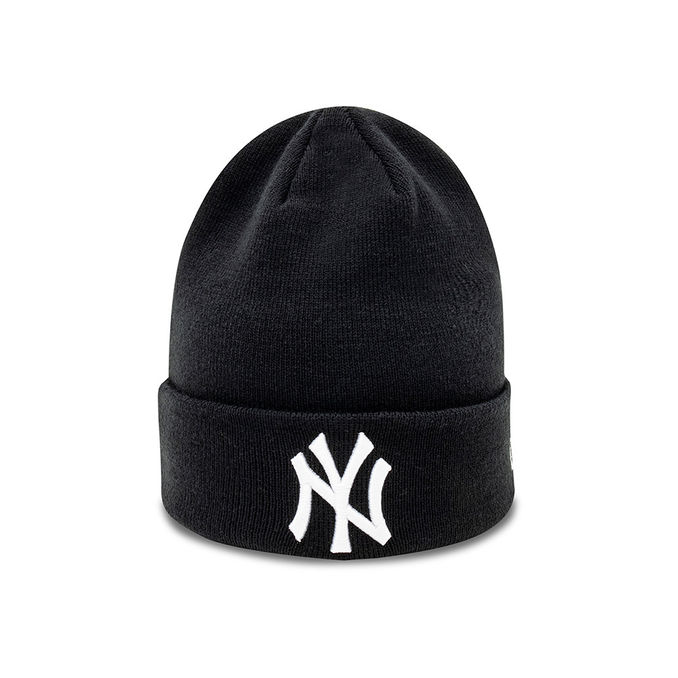 ESSENTIAL NY YANKEES TURN UP BEANIE Man Black