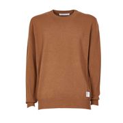 EXTRA FINE MERINOS SHAVED FIZZ PULLOVER Man Toffie EXTRA FINE MERINOS SHAVED FIZZ PULLOVER Man Toffie