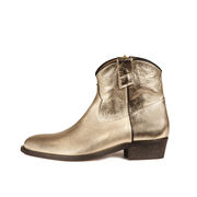 FASICANTE LUNAR ANKLE BOOTS Woman Gold FASICANTE LUNAR ANKLE BOOTS Woman Gold
