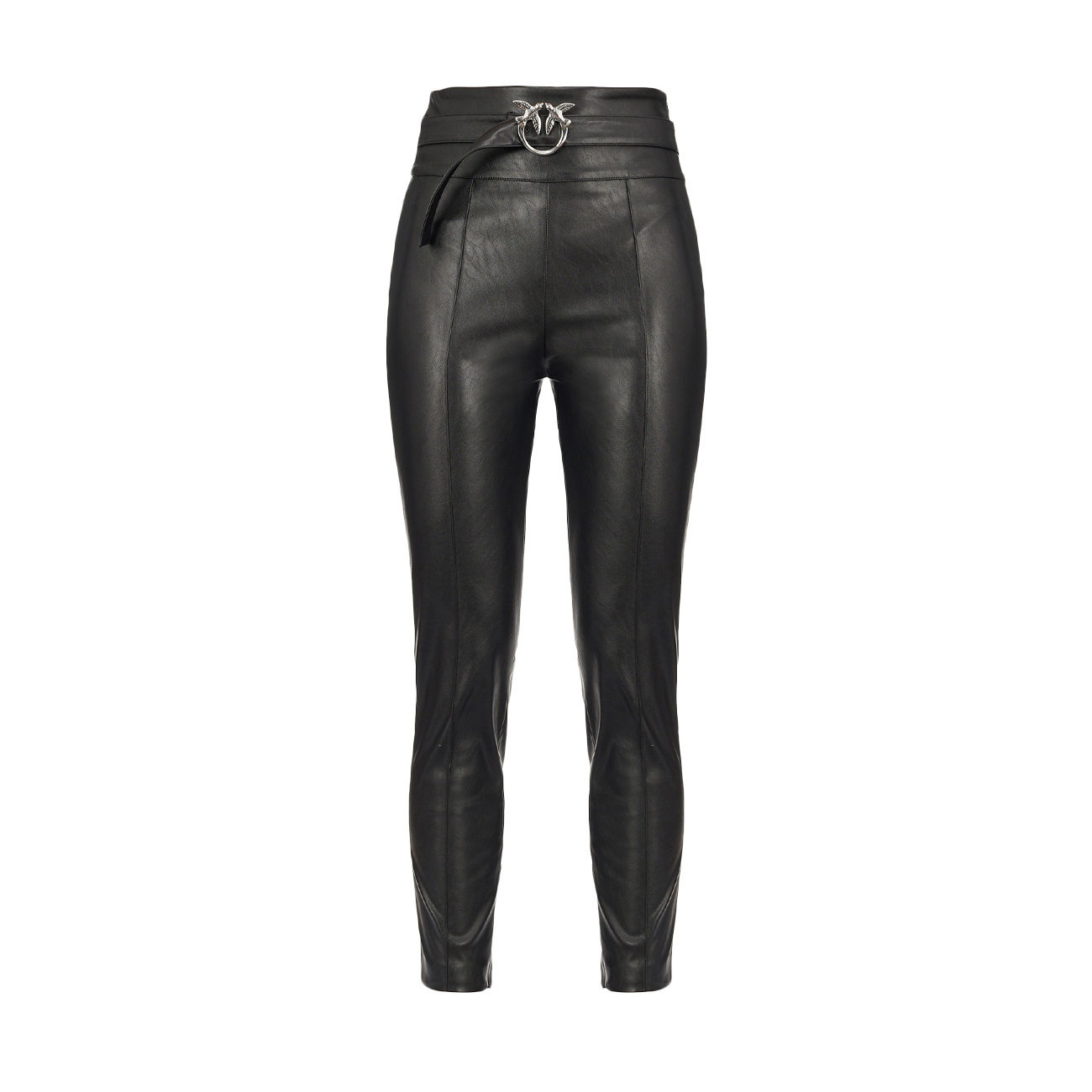 SALE Faux Leather Trousers In Black  ONLY  SilkFred