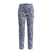 FEDRA TROUSERS IN SATIN Woman Indaco FEDRA TROUSERS IN SATIN Woman Indaco