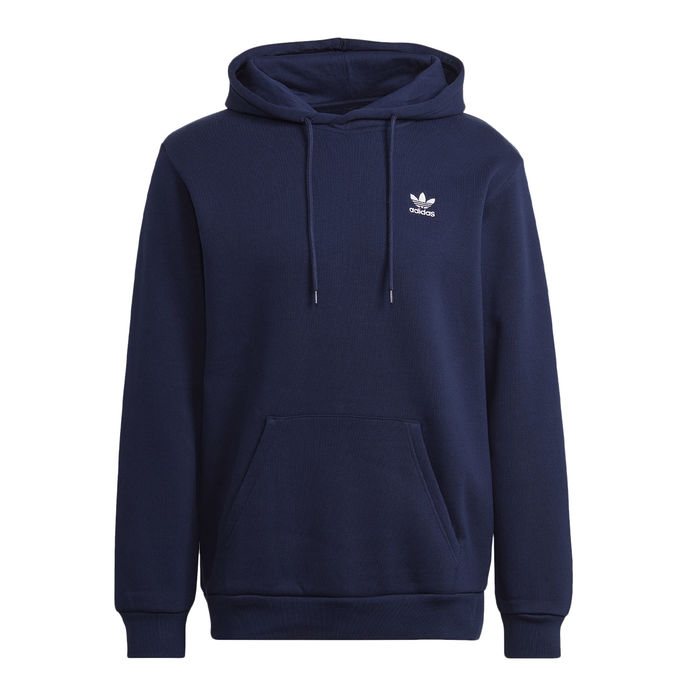 FELPA ADICOLOR ESSENTIALS TREFOIL LOGO Uomo Night Indigo