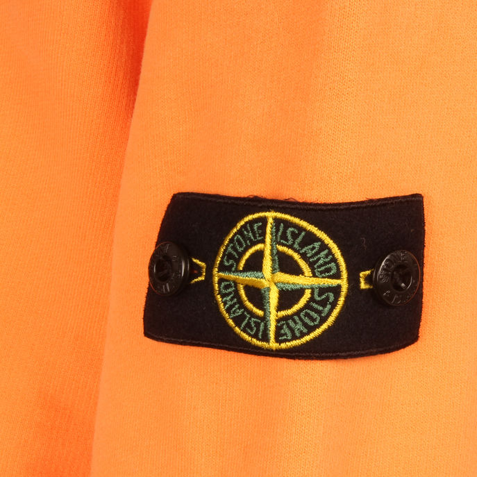 FELPA GIROCOLLO IN COTONE Kids Orange