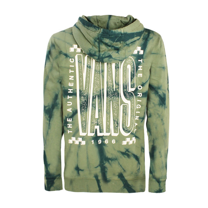 FELPA TALL TYPE TIE DYE Uomo Beetle Ice Grey