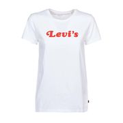 FEMININE LOGO T-SHIRT Woman White Red FEMININE LOGO T-SHIRT Woman White Red