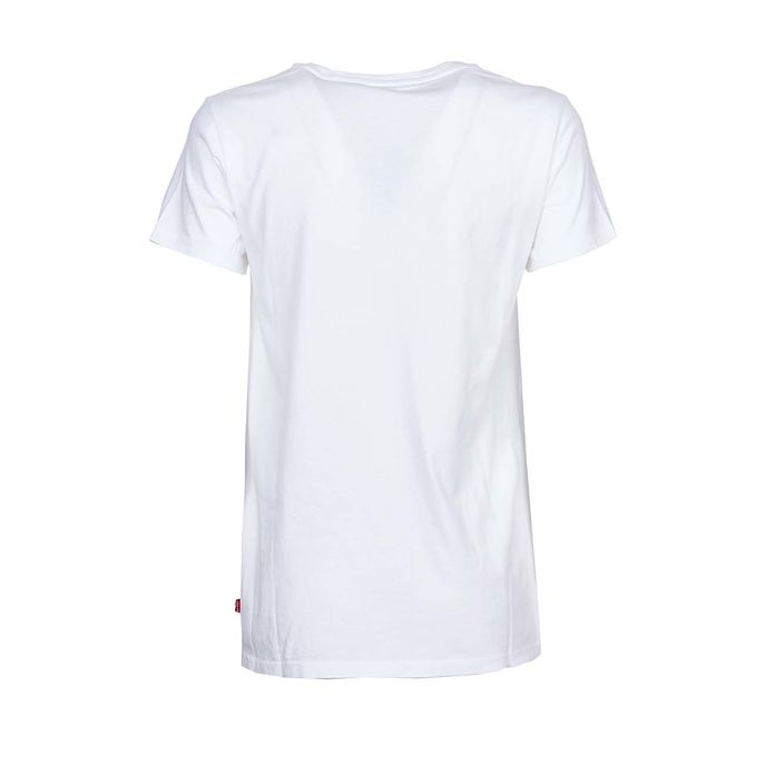 FEMININE LOGO T-SHIRT Woman White Red