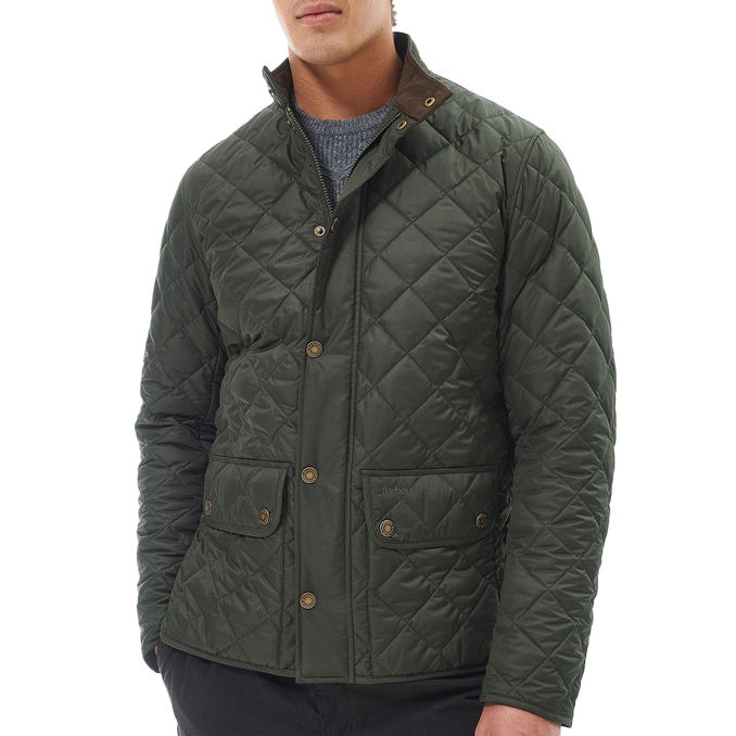 FIELD JACKET LOWERDALE QUILT Man Sage