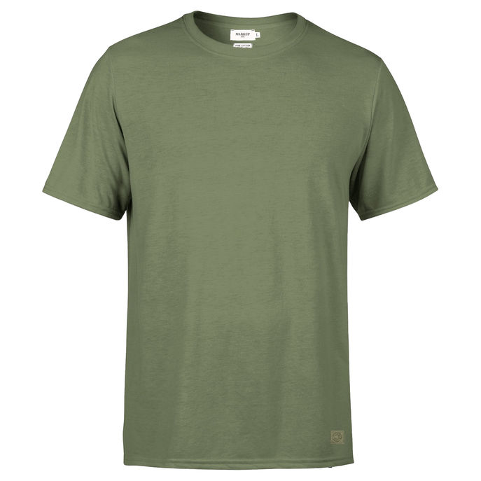 FLAMED COTTON T-SHIRT