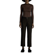 FLANNEL TROUSERS Brown FLANNEL TROUSERS Brown