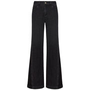 FLARE JEANS WITH SIDE INSERTS FLARE JEANS WITH SIDE INSERTS