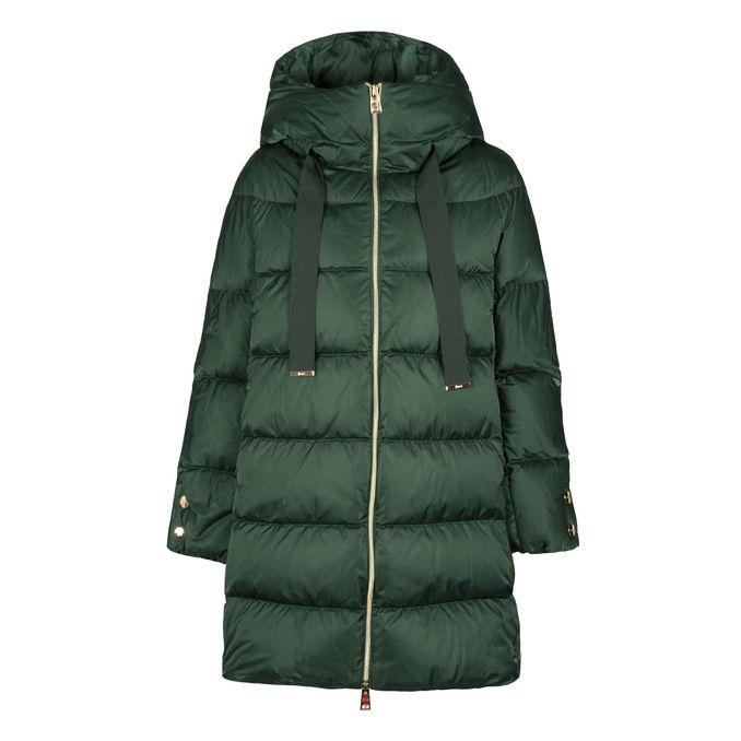 FLARED DOWN JACKET Donna Green Collage