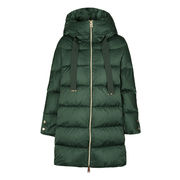 FLARED DOWN JACKET Donna Green Collage  FLARED DOWN JACKET Donna Green Collage