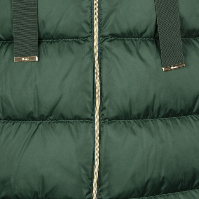 FLARED DOWN JACKET Donna Green Collage