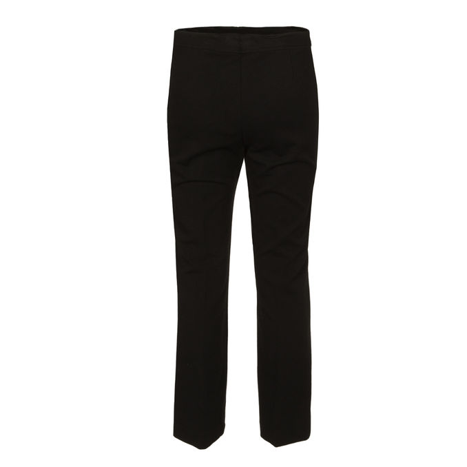 FLARED JERSEY TROUSERS Woman Black