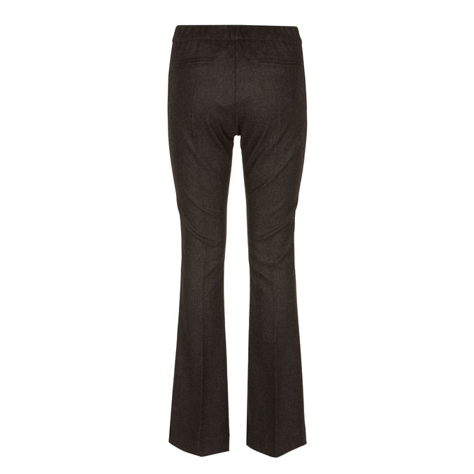 FLARED TROUSERS Woman Anthracite