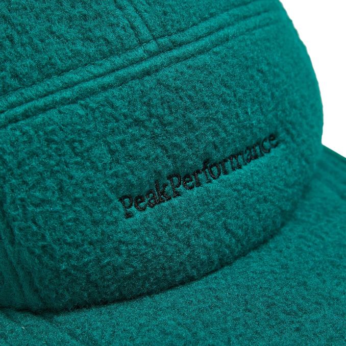 FLEECE HAT Unisex Unisex Green Ivy