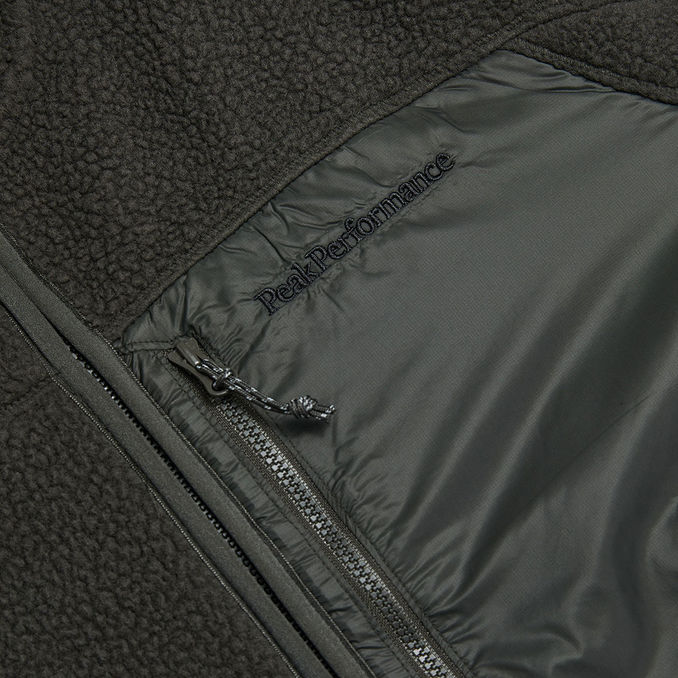 FLEECE JACKET Man Olive Extreme