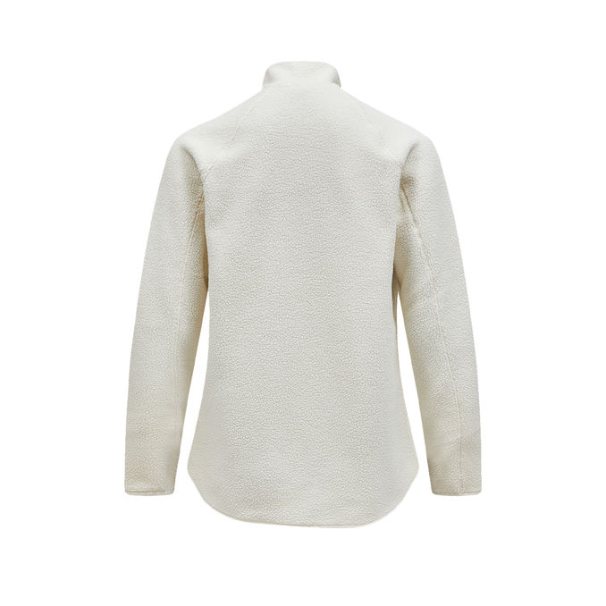 FLEECE JACKET Man Vintage White