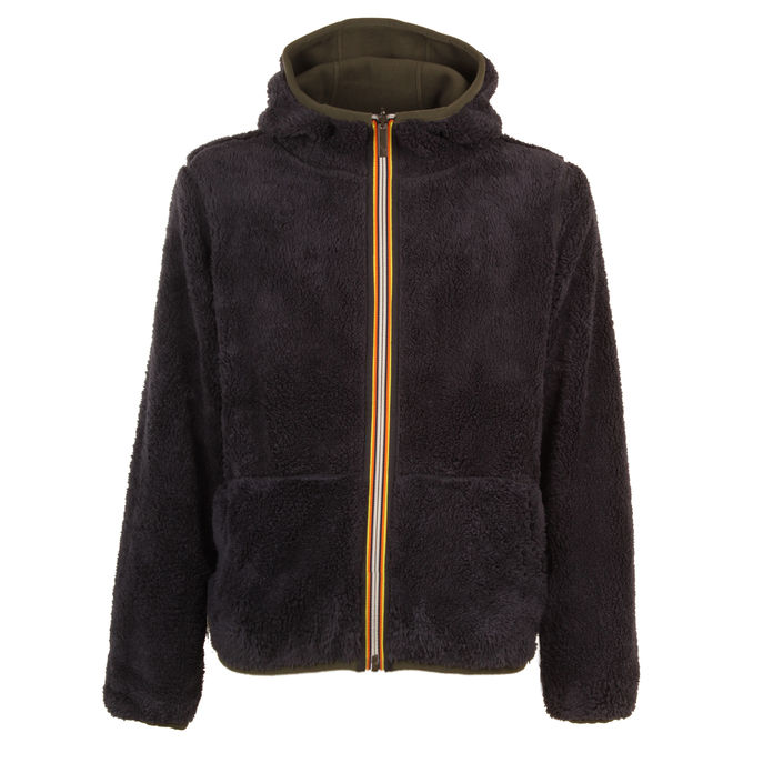 FLEECE JACQUES POLAR DOUBLE Man Green Blackish