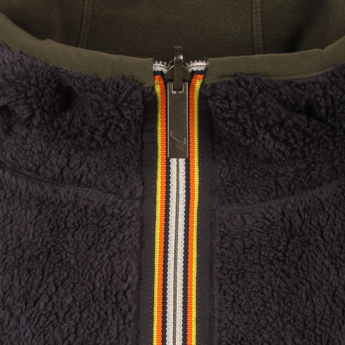 FLEECE JACQUES POLAR DOUBLE Man Green Blackish