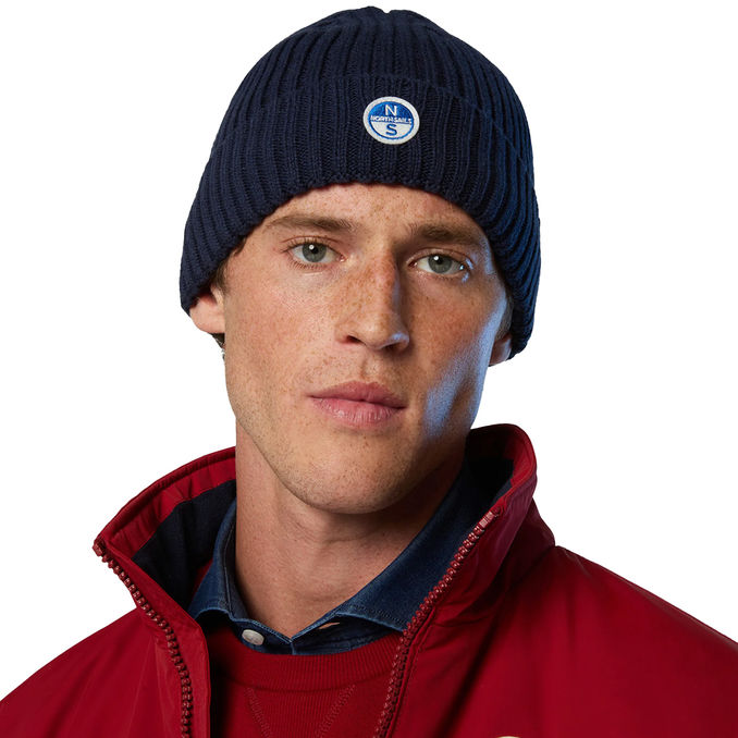 FLEECE LINING HAT Unisex Blue 