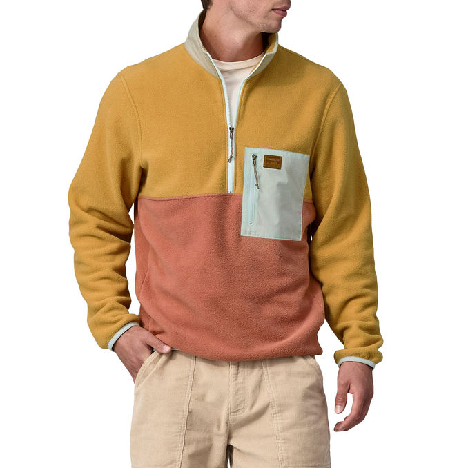 FLEECE MICRODINI Man Sienna Clay
