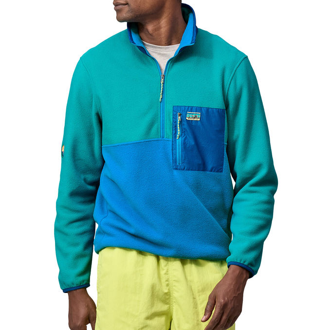 FLEECE MICRODINI Man Vessel Blue