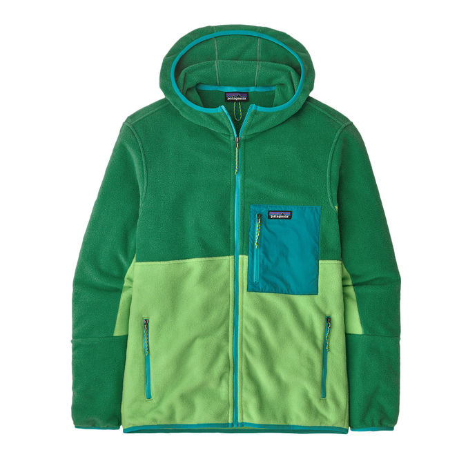 FLEECE MICRODINI Uomo Glisten Green