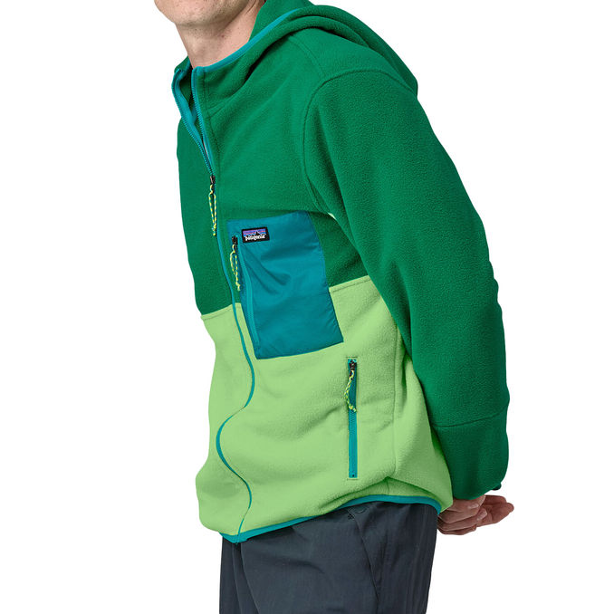 FLEECE MICRODINI Uomo Glisten Green