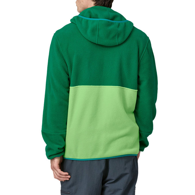 FLEECE MICRODINI Uomo Glisten Green