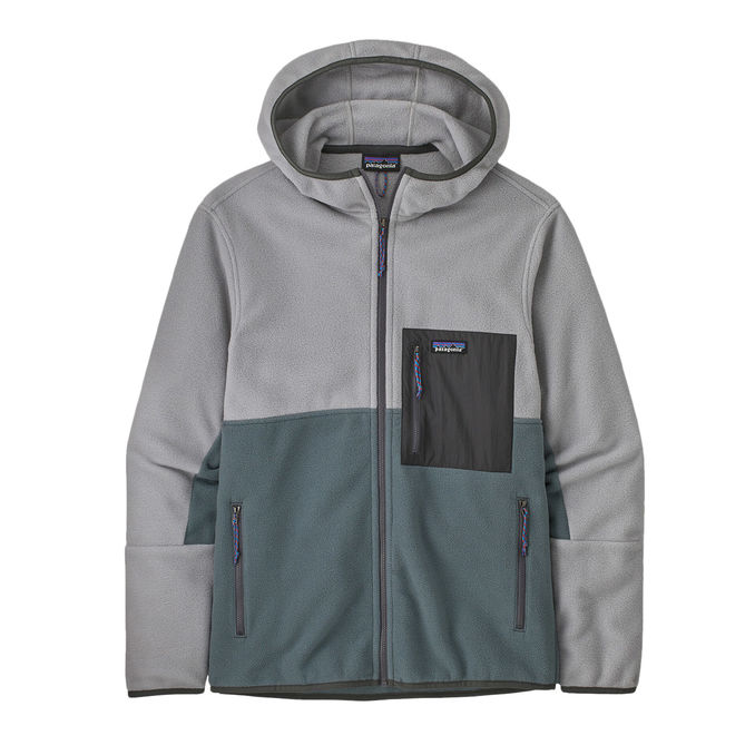 FLEECE MICRODINI Uomo Noveau Green Salt Grey