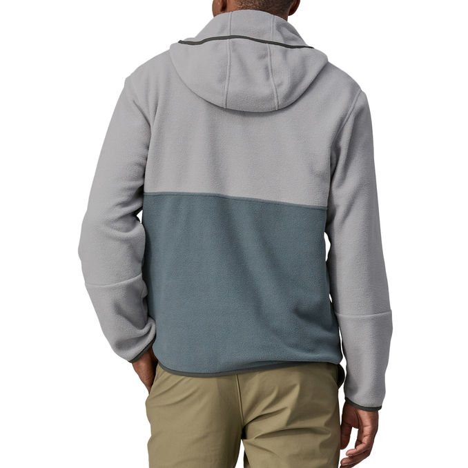 FLEECE MICRODINI Uomo Noveau Green Salt Grey