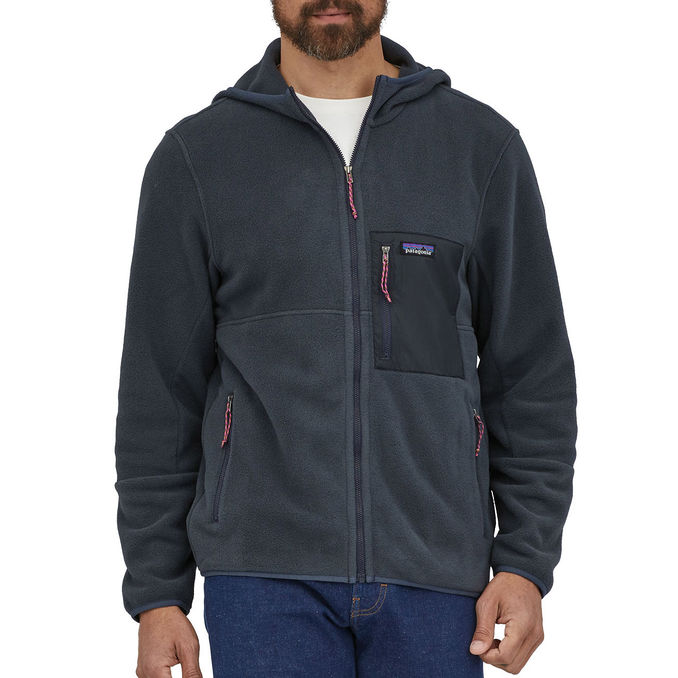 FLEECE MICRODINI Uomo Pitch Blue