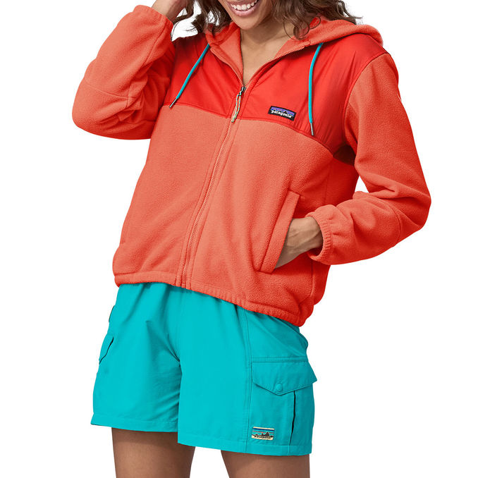 FLEECE MICRODINI Woman Coho Coral