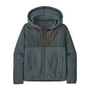 FLEECE MICRODINI Woman Noveau Green Orange   FLEECE MICRODINI Woman Noveau Green Orange