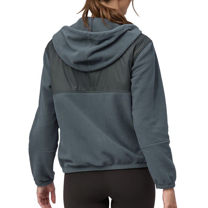 FLEECE MICRODINI Woman Noveau Green Orange  