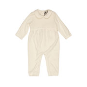 FLEECE ROMPER Baby Cream  FLEECE ROMPER Baby Cream